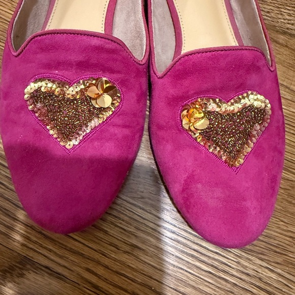 Talbots Loafers with Heart Detail size 8 - Picture 8 of 9